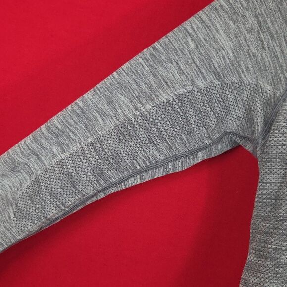 LULULEMON Swiftly Tech Long Sleeve Crew Gray Womens‎ Size 6 Running - Picture 5 of 9